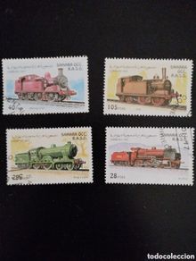 Sellos: Sellos Ilegales. Sáhara occidental. Trenes. 1997